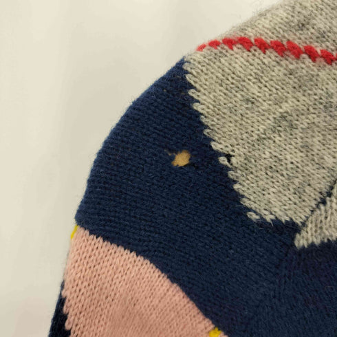 コムデギャルソンコムデギャルソン COMME des GARCONS COMME des GARCONS 08AW アーガイル柄 ニットセーター レディース JPN:S