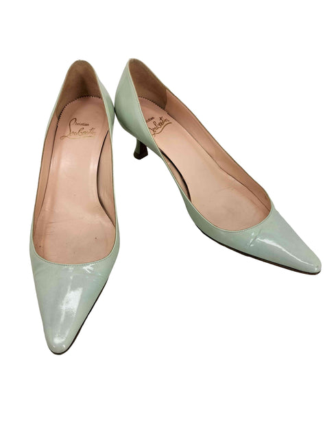 クリスチャンルブタン CHRISTIAN LOUBOUTIN ポインテッドトゥパンプス レディース 37 1/2