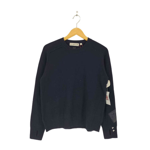アニヤハインドマーチ ANYA HINDMARCH カシミヤクルーネックセーター レディース JPN:L
