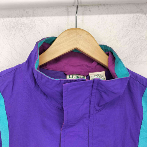 エルエルビーン L.L.Bean 90-00S スタンドカラー ナイロンプルオーバージャケット メンズ import:L