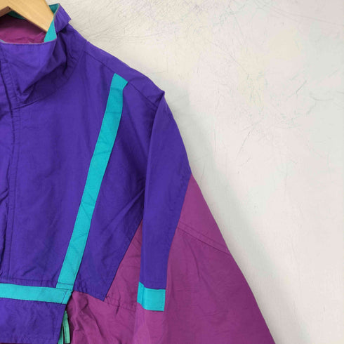 エルエルビーン L.L.Bean 90-00S スタンドカラー ナイロンプルオーバージャケット メンズ import:L