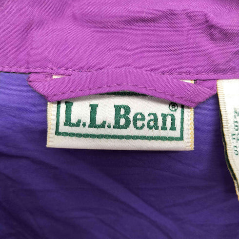 エルエルビーン L.L.Bean 90-00S スタンドカラー ナイロンプルオーバージャケット メンズ import:L
