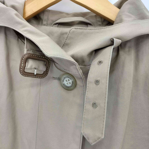 トラディショナルウェザーウェア Traditional Weatherwear フーデット フロントボタン コート レディース 34