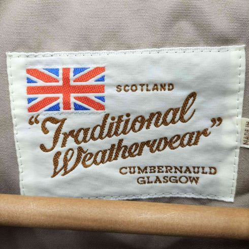 トラディショナルウェザーウェア Traditional Weatherwear フーデット フロントボタン コート レディース 34