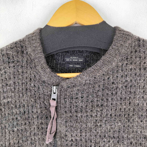 オールセインツ ALLSAINTS ジップアップニットカーディガン メンズ