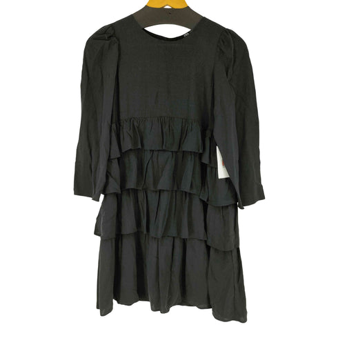 ザラ ZARA ティアードフリル ワンピース レディース import:XS