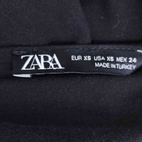 ザラ ZARA ティアードフリル ワンピース レディース import:XS