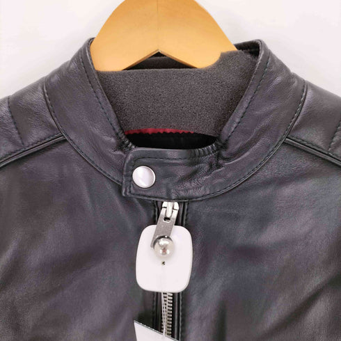 ディーゼル DIESEL シープスキンシングルライダースジャケット メンズ import:M