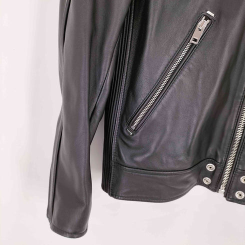 ディーゼル DIESEL シープスキンシングルライダースジャケット メンズ import:M