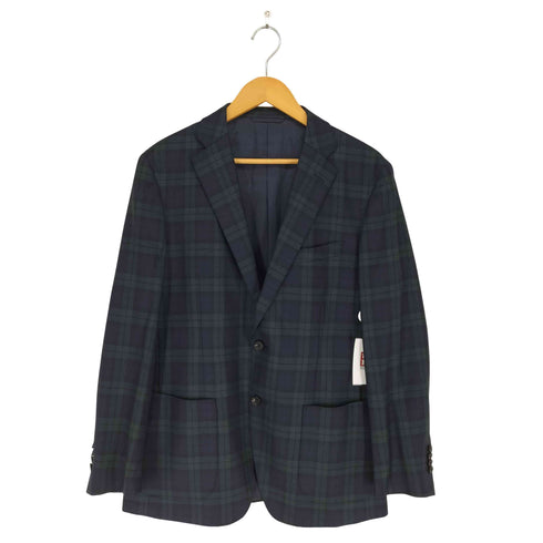 blazer's bank.com チェック柄2Bテーラードジャケット メンズ 170
