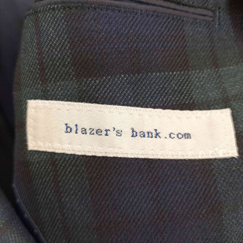 blazer's bank.com チェック柄2Bテーラードジャケット メンズ 170