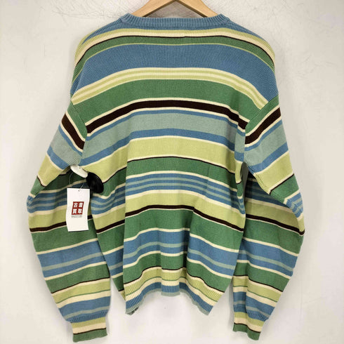 ジェイクルー J.CREW 90s 巨人タグ ボーダー クルーネックセーター メンズ import:S