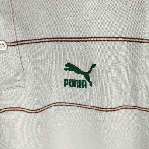プーマ PUMA ロゴ刺繍ポロシャツ メンズ JPN:M