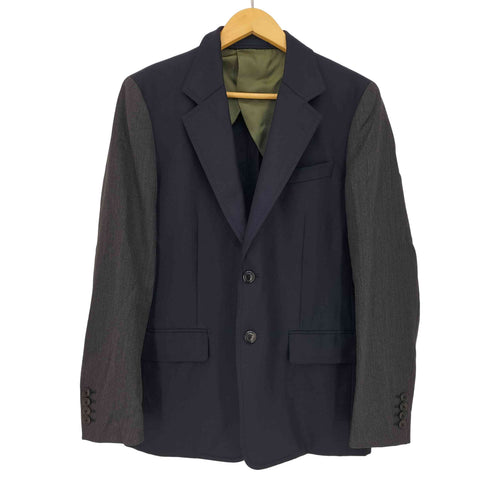 ハンドルーム HAND ROOM American Woolen Company 袖切替 2Bテーラードジャケット メンズ JPN:M