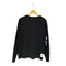 ジルサンダープラス JIL SANDER + 22AW 裾ロゴクルーネックL/S TEE メンズ M