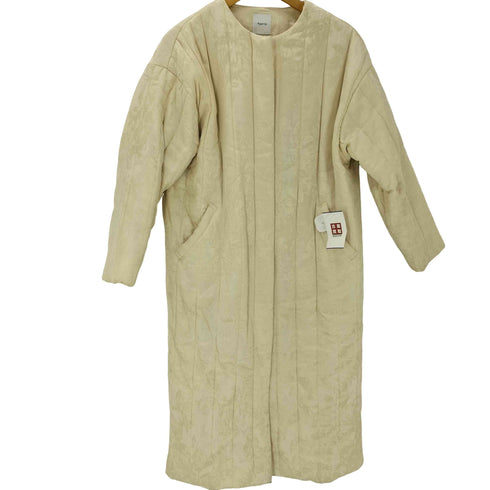 アパートバイローリーズ apart by lowrys 23AW ジャガード ナカワタ コート レディース FREE