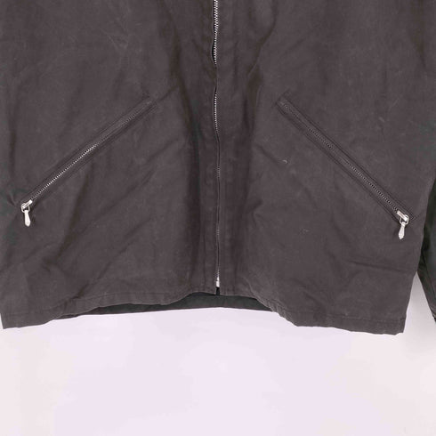 アニエスベーオム Agnes b.homme 00s フランス製 コットンハイネックブルゾン ririジップ 八の字ポケット メンズ 48