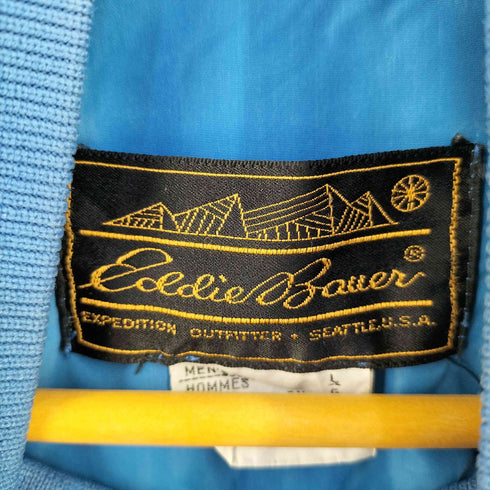 エディーバウアー Eddie Bauer 80S 黒タグ ナイロンプルオーバー メンズ import:L