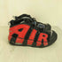 ナイキ NIKE Air More Uptempo 96 Black and University Red /エアモアアップテンポ 96 ブラック アンド ユニバーシティレッド メンズ JPN:25