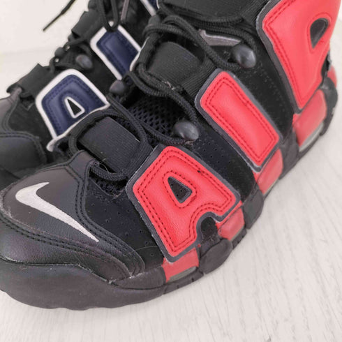 ナイキ NIKE Air More Uptempo 96 Black and University Red /エアモアアップテンポ 96 ブラック アンド ユニバーシティレッド メンズ JPN:25