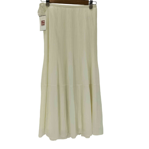 ユニクロ UNIQLO 25AW シフォン ティアード スカート レディース JPN:L