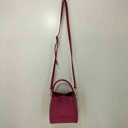 ANDREA CARDONE シボ革 2way ショルダー ハンドバッグ レディース