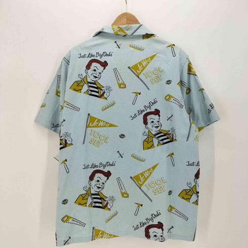 ウィアード WEIRDO Jr.WRD S/S Shirts 総柄 シアサッカー シャツ メンズ JPN:XL