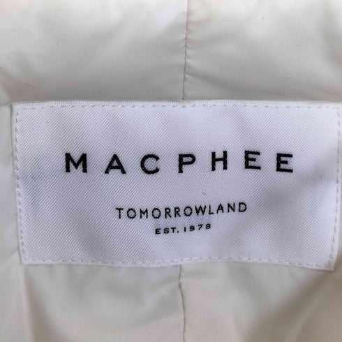 マカフィー MACPHEE マイクロツイル ステンカラーコート レディース JPN:36