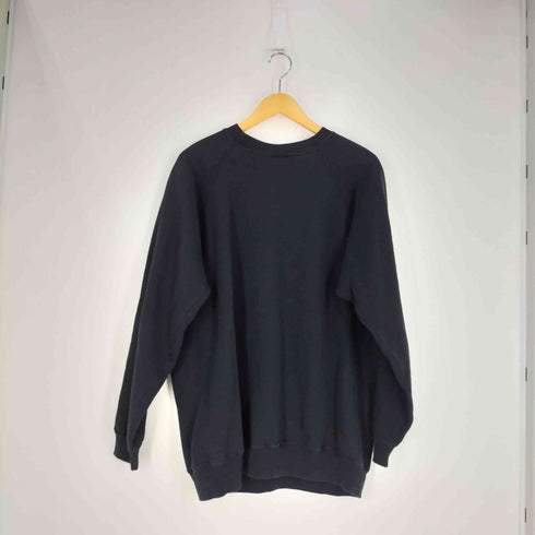 ヘインズ Hanes 90-00s USA製 ラグランスリーブ コットンアクリル クルーネック スウェット メンズ 2X BIG