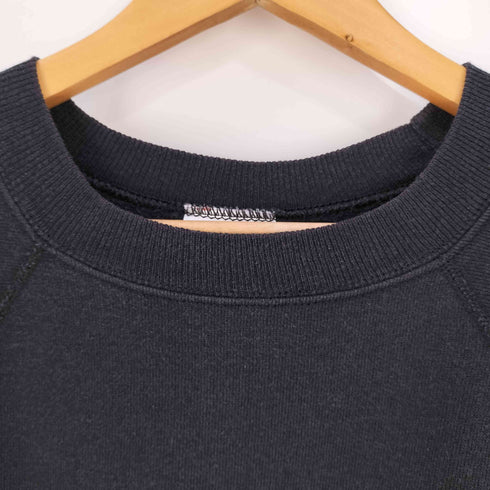 ヘインズ Hanes 90-00s USA製 ラグランスリーブ コットンアクリル クルーネック スウェット メンズ 2X BIG