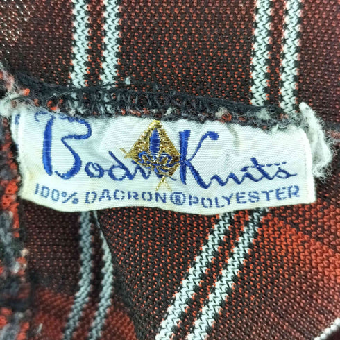 bodin knits 総柄セミフレアパンツ レディース