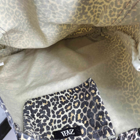 ザラ ZARA レオパード柄トートバッグ レディース
