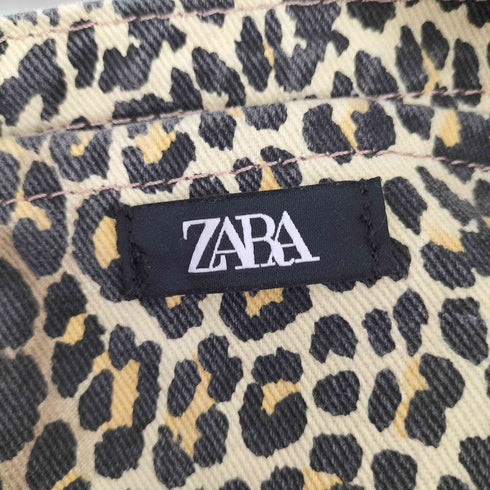 ザラ ZARA レオパード柄トートバッグ レディース