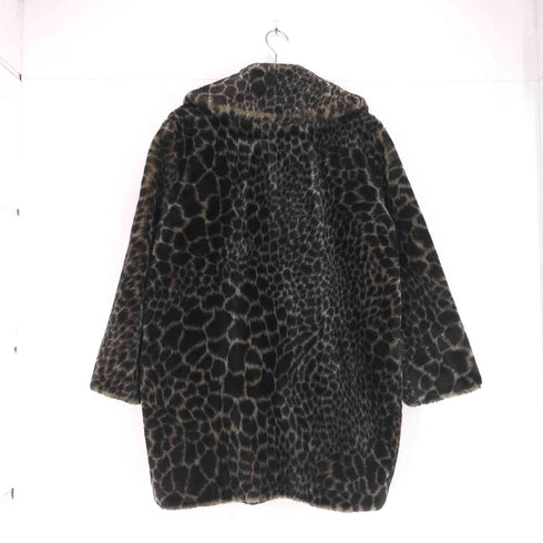 ユナイテッドカラーズオブベネトン UNITED COLORS OF BENETTON 総柄ボアコート レディース JPN:42