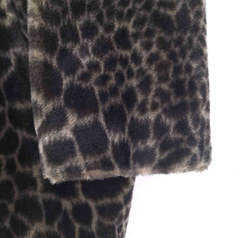 ユナイテッドカラーズオブベネトン UNITED COLORS OF BENETTON 総柄ボアコート レディース JPN:42