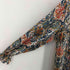 ザラ ZARA ペイズリー柄 ティアードロングワンピース レディース import:S