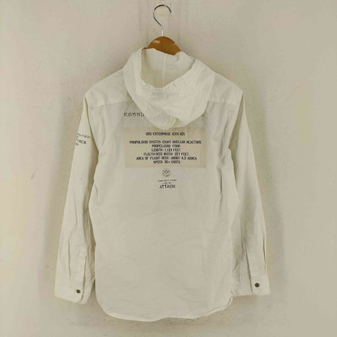 アヴィレックス AVIREX COOLMAX STENCIL HOOD SHIRT メンズ import:L