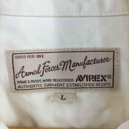 アヴィレックス AVIREX COOLMAX STENCIL HOOD SHIRT メンズ import:L