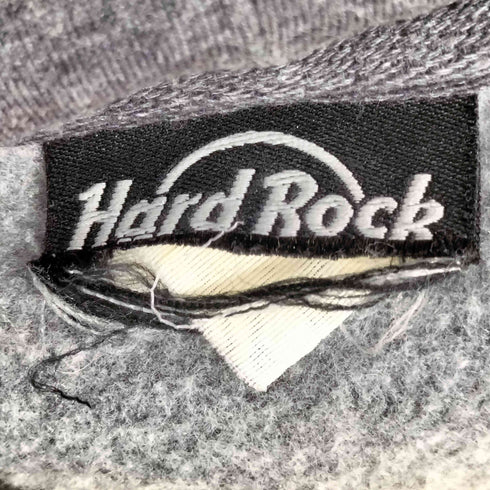 ハードロックカフェ Hard Rock Cafe ラメストーン装飾 ジップアップパーカー レディース