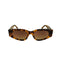 ザラ ZARA 総柄キャットアイサングラス レディース 53/19/140