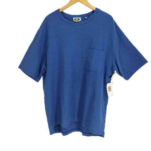 キス KITH Quinn Tee フェード加工 ロゴプリント 半袖カットソー メンズ import:L