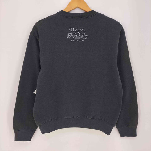 ハーレーダビッドソン HARLEY-DAVIDSON 00s 両面プリント クルーネックスウェット レディース import:L