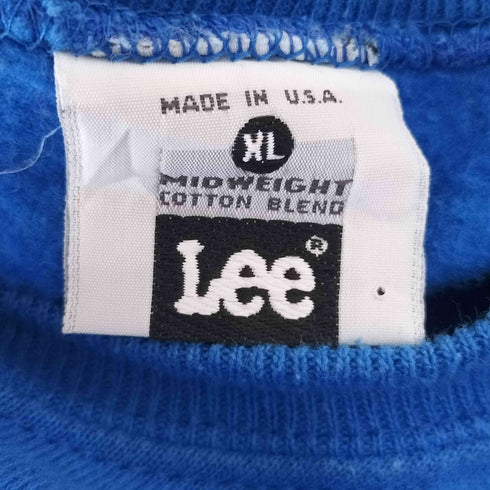 リー Lee 90S USA製 ラグランスリーブ クルーネック スウェット メンズ import:XL