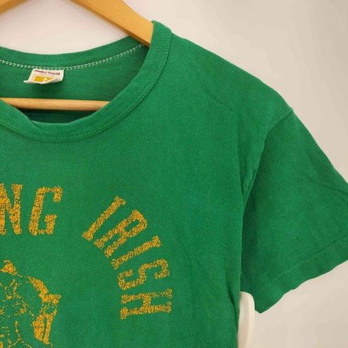 ラッセルアスレチック RUSSELL ATHLETIC 70s 金タグ FIGHTING IRISH プリントクルーネックTシャツ レディース import:M