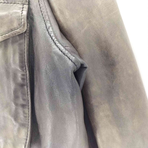 アヴィレックス AVIREX AGED LEATHER TYPE M-65 レザージャケット メンズ import:XXL