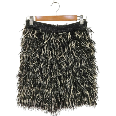 ラインヴァンド LEINWANDE Mohair Mixed Fringe Shorts レディース