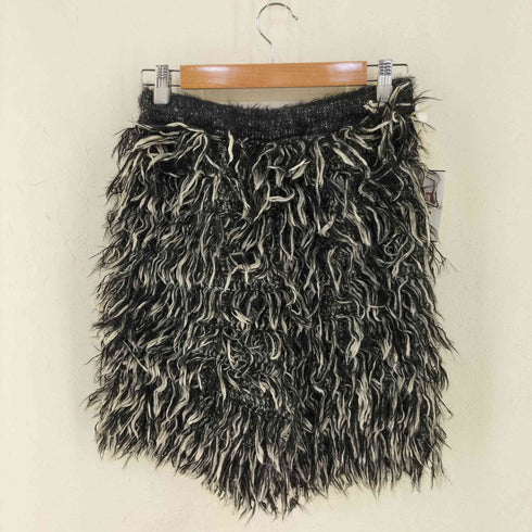 ラインヴァンド LEINWANDE Mohair Mixed Fringe Shorts レディース
