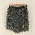 ラインヴァンド LEINWANDE Mohair Mixed Fringe Shorts レディース