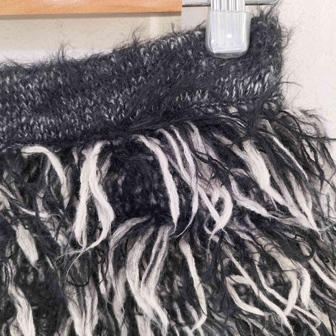 ラインヴァンド LEINWANDE Mohair Mixed Fringe Shorts レディース