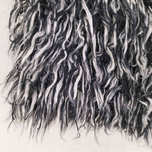 ラインヴァンド LEINWANDE Mohair Mixed Fringe Shorts レディース